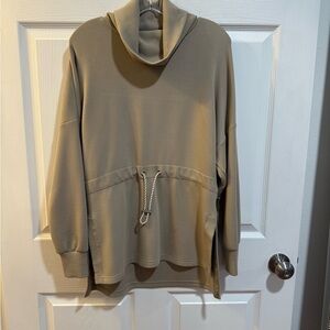 Varley Freya Funnel Neck Sweatshirt.